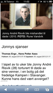 Skjermbilde fra Aftenbladet