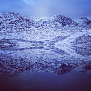 Bilde av fjell, vann, natur