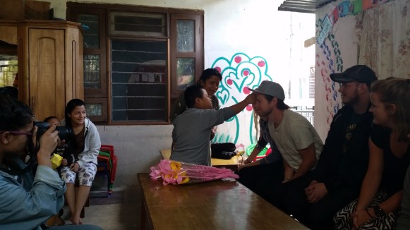 Satyam DCC Avslutningsseremoni for vernepleiestudentene med tikka