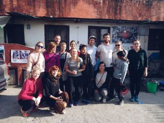 Satyam DCC fellesbilde vernepleiestudenter