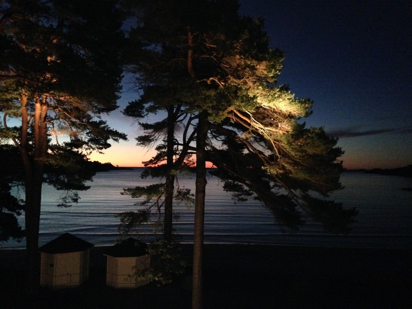 Illustrasjonsfoto: Solnedgang i Fevik